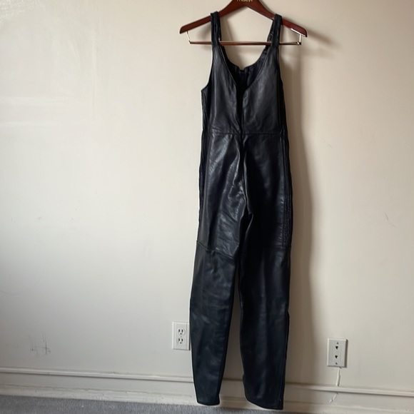 Vintage Harley Davidson Leather motorcycle Suit - size xs (9) - Picture 7 of 12